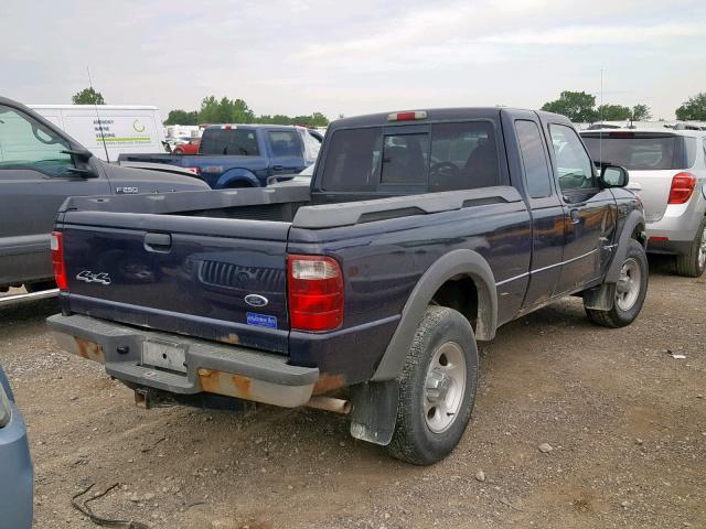 1FTZR45E42TA58347 - 2002 FORD RANGER SUP BLUE photo 4