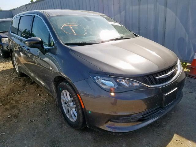2C4RC1CG5JR107632 - 2018 CHRYSLER PACIFICA L GRAY photo 1