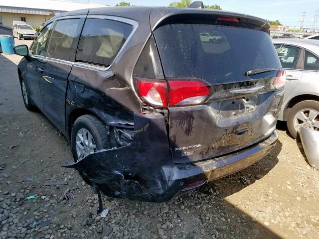 2C4RC1CG5JR107632 - 2018 CHRYSLER PACIFICA L GRAY photo 3