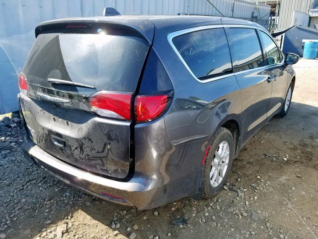 2C4RC1CG5JR107632 - 2018 CHRYSLER PACIFICA L GRAY photo 4