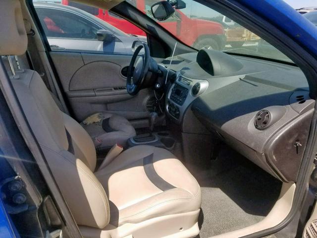 1G8AL52F54Z162292 - 2004 SATURN ION LEVEL BLUE photo 5