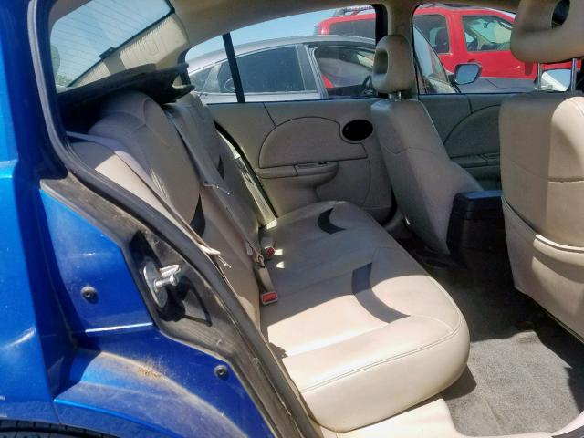 1G8AL52F54Z162292 - 2004 SATURN ION LEVEL BLUE photo 6