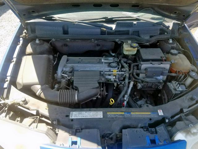 1G8AL52F54Z162292 - 2004 SATURN ION LEVEL BLUE photo 7