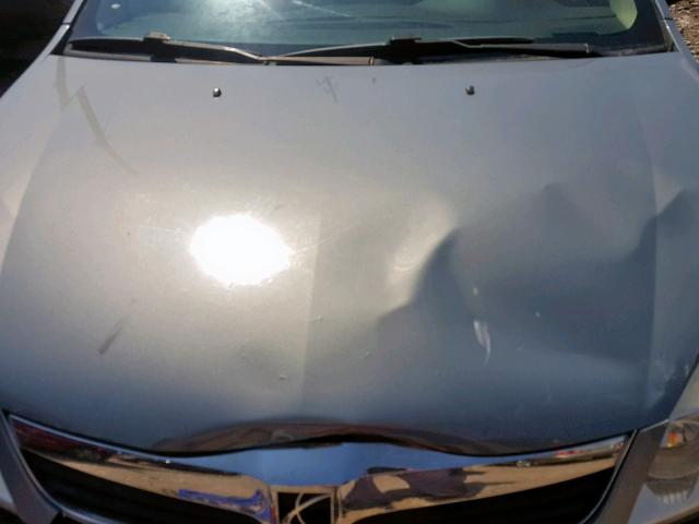 1G8ZS57B88F288519 - 2008 SATURN AURA XE SILVER photo 7