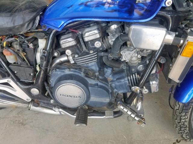 JH2SC1207DM001039 - 1983 HONDA VF1100 C BLUE photo 7