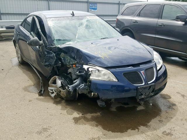 1G2ZG57B794154030 - 2009 PONTIAC G6 SE BLUE photo 1