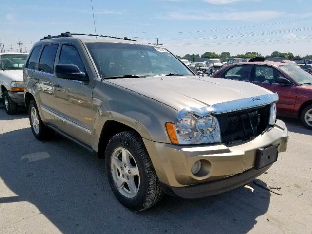 1J4HR58265C606494 - 2005 JEEP GRAND CHER BEIGE photo 1