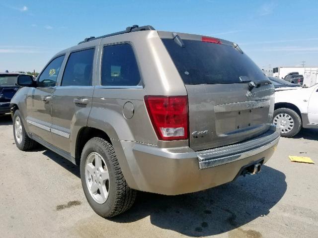 1J4HR58265C606494 - 2005 JEEP GRAND CHER BEIGE photo 3