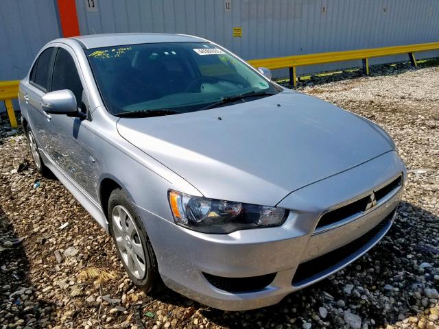 JA32U2FU0FU010868 - 2015 MITSUBISHI LANCER ES SILVER photo 1