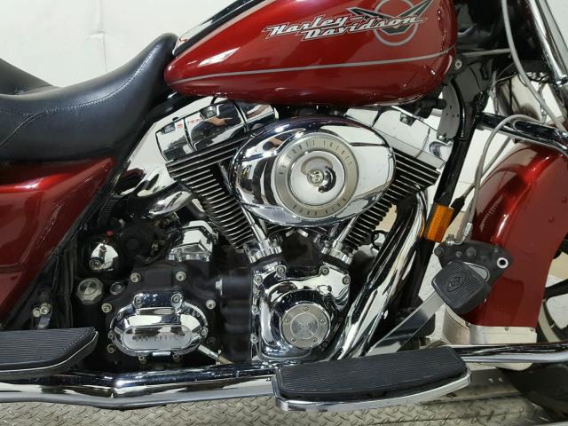 1HD1FB4157Y608267 - 2007 HARLEY-DAVIDSON FLHR BURGUNDY photo 12