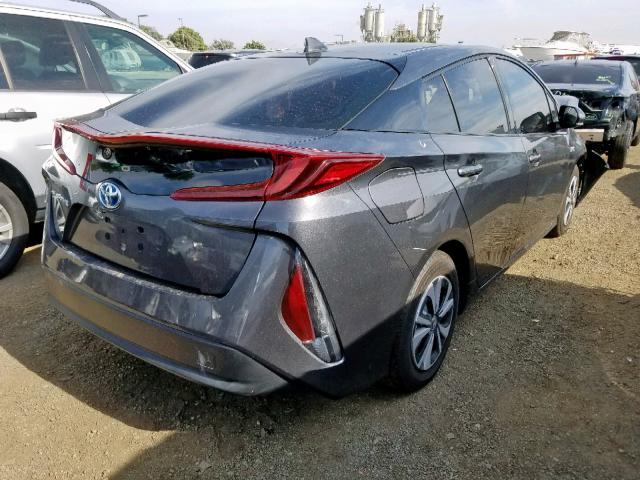 JTDKARFP4H3049081 - 2017 TOYOTA PRIUS PRIM 石墨色 照片 4