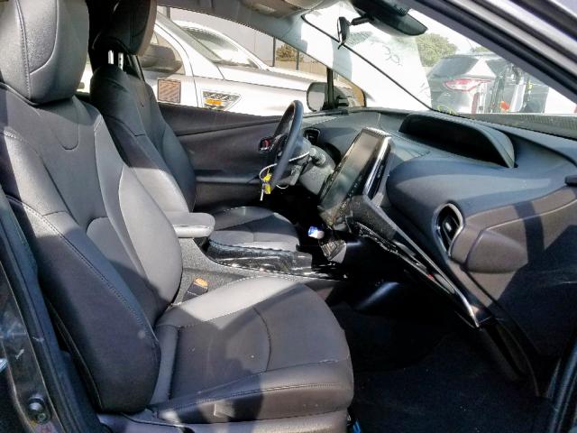 JTDKARFP4H3049081 - 2017 TOYOTA PRIUS PRIM 石墨色 照片 5