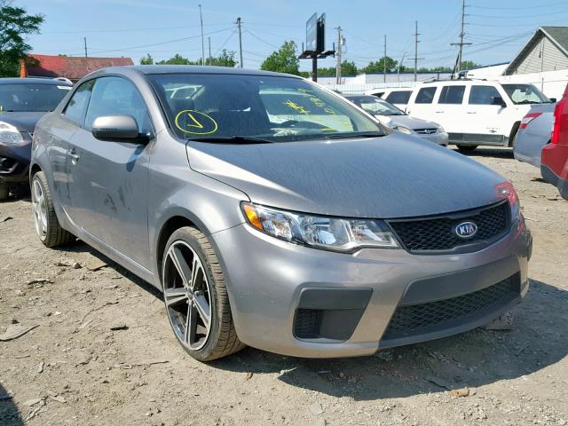 KNAFU6A29C5514659 - 2012 KIA FORTE EX GRAY photo 1