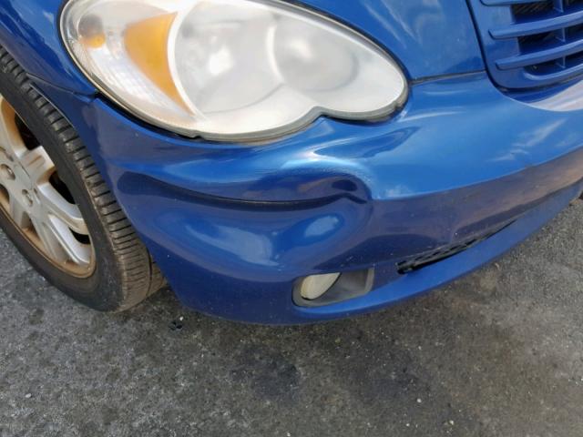 3A8FY589X9T598741 - 2009 CHRYSLER PT CRUISER BLUE photo 9