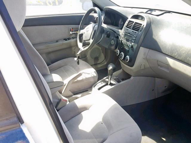 KNAFE122375449067 - 2007 KIA SPECTRA EX BLUE photo 5