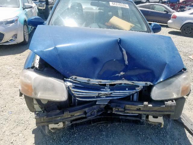 KNAFE122375449067 - 2007 KIA SPECTRA EX BLUE photo 7