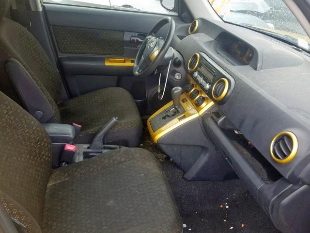 JTLKE50EX81053236 - 2008 TOYOTA SCION XB 金色 照片 5