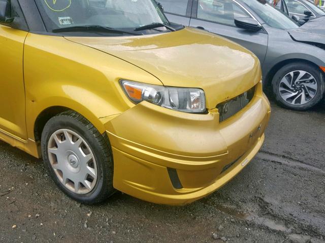 JTLKE50EX81053236 - 2008 TOYOTA SCION XB 金色 照片 9