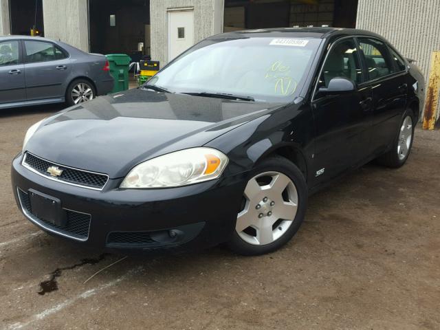 2G1WD58C469202762 - 2006 CHEVROLET IMPALA SUP შავი ფოტო 2