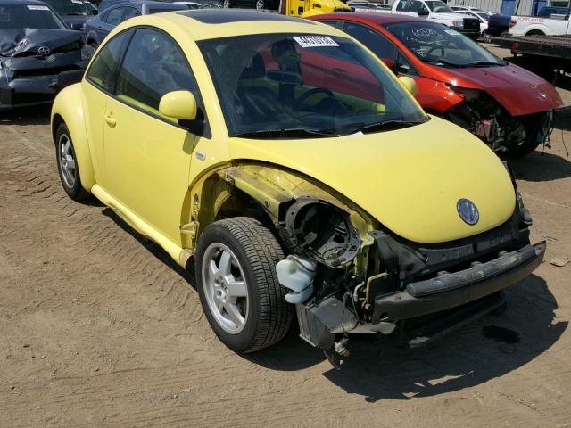 3VWDD21C8YM463293 - 2000 VOLKSWAGEN NEW BEETLE ყვითელი ფოტო 1
