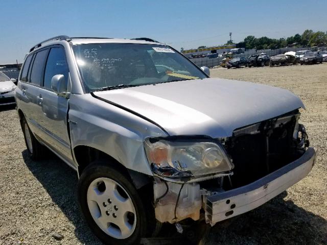 JTEEP21A650114091 - 2005 TOYOTA HIGHLANDER SILVER photo 1