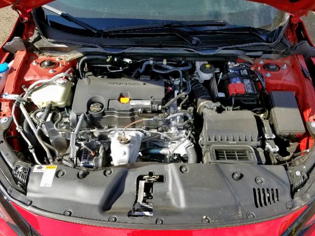 2HGFC2F88KH558799 - 2019 HONDA CIVIC SPOR RED photo 7