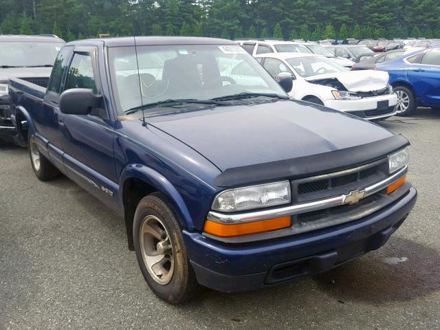 1GCCS19W218254722 - 2001 CHEVROLET S TRUCK S1 BLUE photo 1