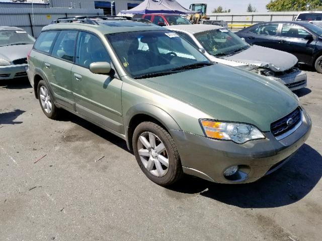 4S4BP62C267342964 - 2006 SUBARU LEGACY OUT GREEN photo 1