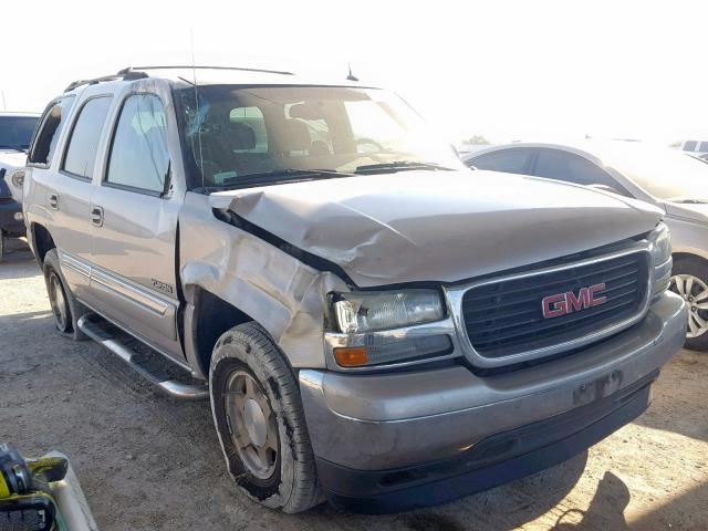 1GKEC13V75R109914 - 2005 GMC YUKON SILVER photo 1