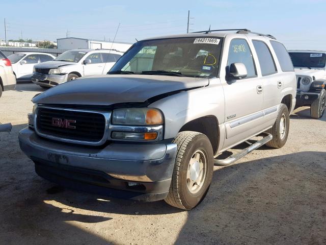 1GKEC13V75R109914 - 2005 GMC YUKON SILVER photo 2