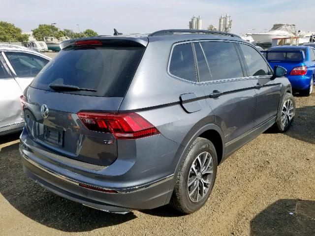 3VV3B7AX7JM005045 - 2018 VOLKSWAGEN TIGUAN SE GRAY photo 4