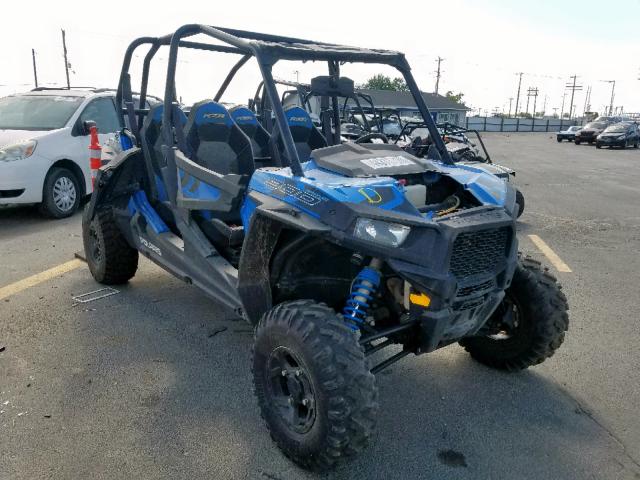 4XAVCE879HB678751 - 2017 POLARIS RZR 4 900 BLUE photo 1