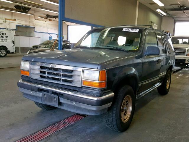 1FMDU34X4PUD87049 - 1993 FORD EXPLORER BLUE photo 2