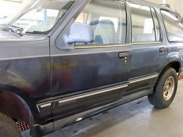 1FMDU34X4PUD87049 - 1993 FORD EXPLORER BLUE photo 9