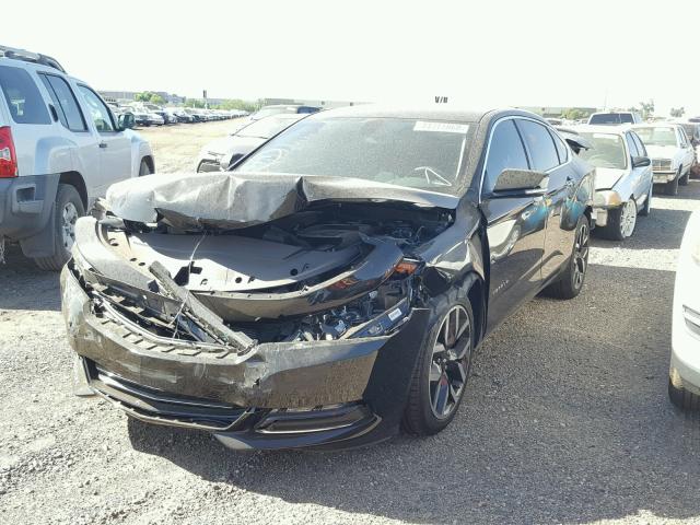 2G1125S39J9177942 - 2018 CHEVROLET IMPALA PRE BLACK photo 2