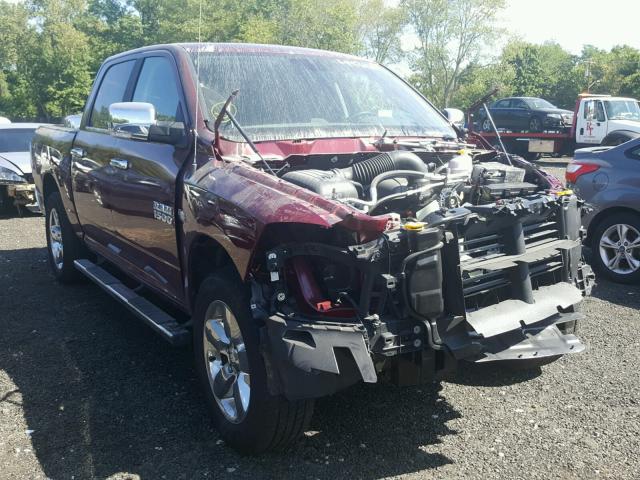 1C6RR7LT2HS598353 - 2017 RAM 1500 SLT MAROON photo 1