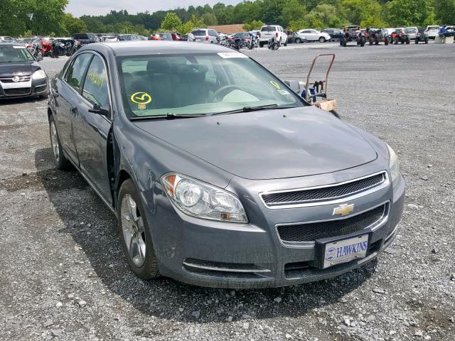 1G1ZH57B59F247845 - 2009 CHEVROLET MALIBU 1LT Сұр фото 1
