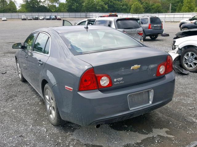 1G1ZH57B59F247845 - 2009 CHEVROLET MALIBU 1LT Сұр фото 3