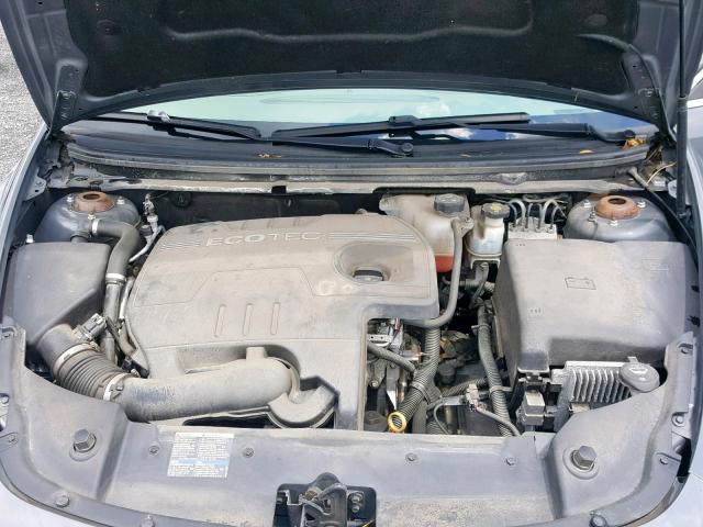 1G1ZH57B59F247845 - 2009 CHEVROLET MALIBU 1LT Сұр фото 7