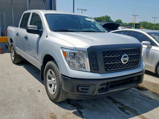 1N6AA1EJ0JN546016 - 2018 NISSAN TITAN S SILVER photo 1