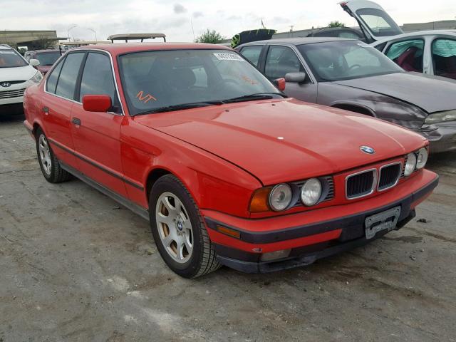 WBAHE6318RGF25288 - 1994 BMW 540 I AUTO RED photo 1