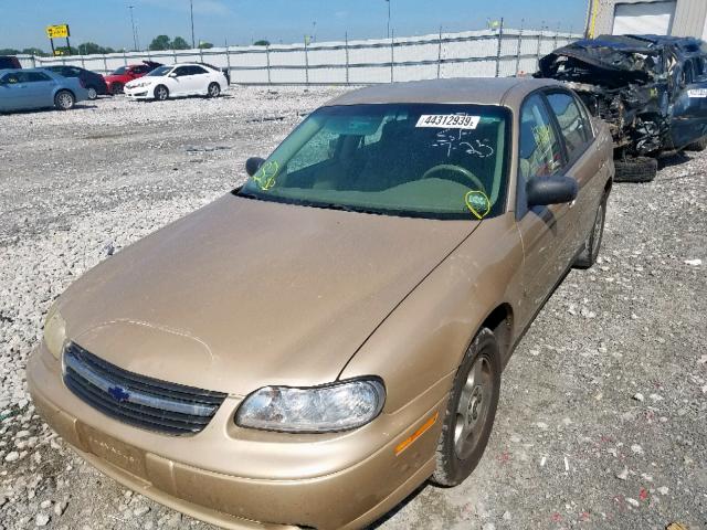 1G1ND52F24M594672 - 2004 CHEVROLET CLASSIC BEIGE photo 2