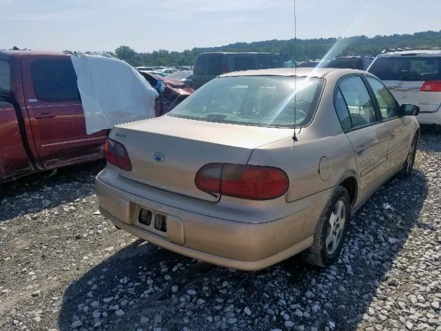 1G1ND52F24M594672 - 2004 CHEVROLET CLASSIC BEIGE photo 4