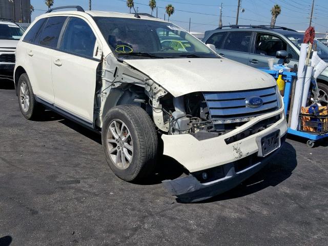 2FMDK38C77BA57148 - 2007 FORD EDGE SEL WHITE photo 1