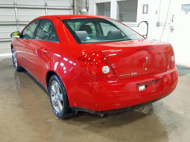 1G2ZF55B064274057 - 2006 PONTIAC G6 SE RED photo 3