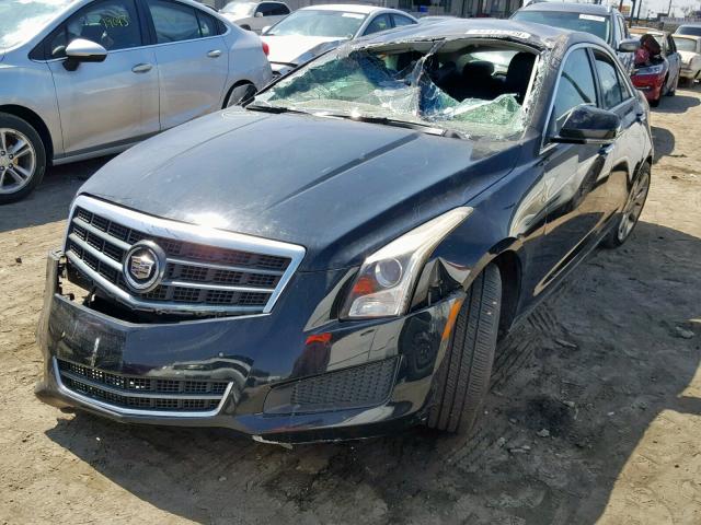 1G6AB5RA9D0116913 - 2013 CADILLAC ATS LUXURY BLACK photo 2