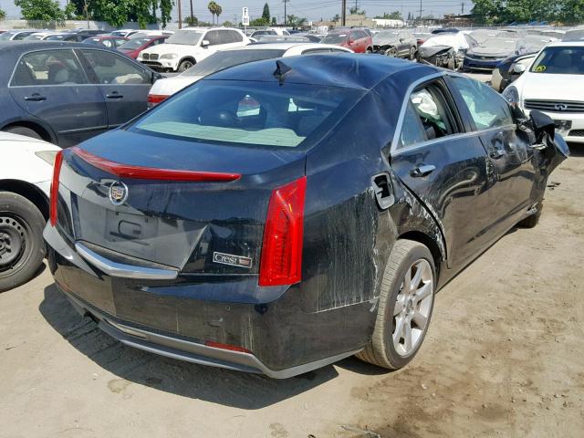 1G6AB5RA9D0116913 - 2013 CADILLAC ATS LUXURY BLACK photo 4