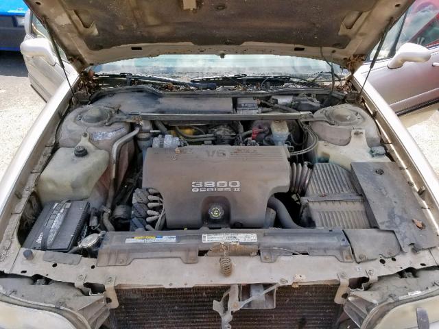 1G4HP52K7VH474493 - 1997 BUICK LESABRE CU TAN photo 7