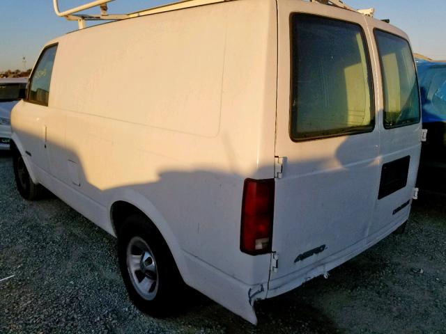 1GCDM19W0YB111134 - 2000 CHEVROLET ASTRO WHITE photo 3