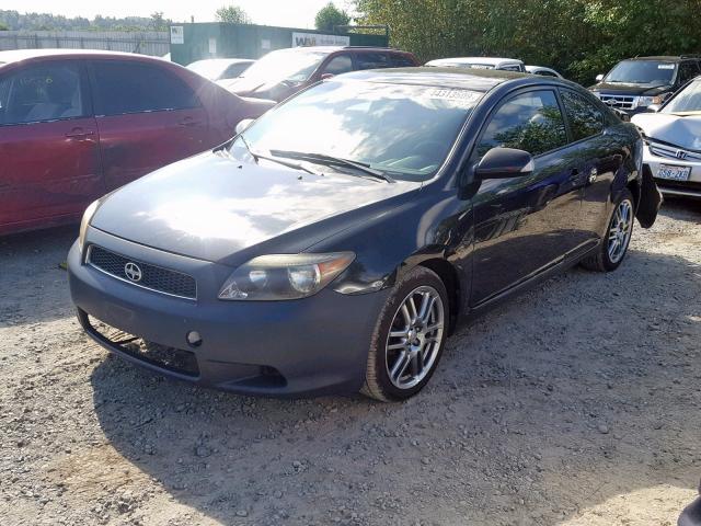 JTKDE177350005057 - 2005 TOYOTA SCION TC შავი ფოტო 2